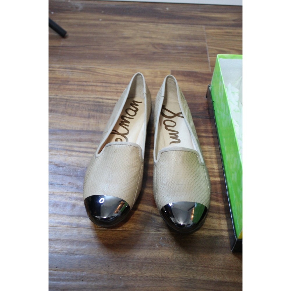 Brand New with Box Sam Edelman Aster Flats Loafers Gray Size 7.5